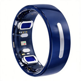 ECG ceramic ai Smart Ring with Blood Pressure Monitoring Titanium Alloy Health Tracking Ring for Continuous Wellness Management