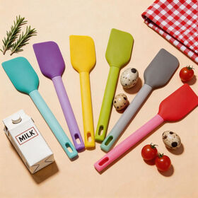 Wholesale Hot Sale High Quality Home Use Food-Grade Detachable Cream Cake Butter Spreader Baking Silicone Spatula