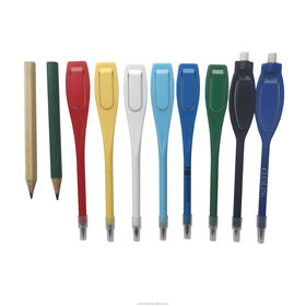 Custom Logo Mini Wooden Golf Pencil With Eraser Bulk Pack