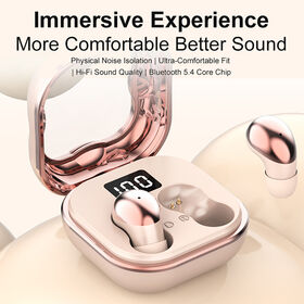 Premium Hot Sale TWS Bluetooth 5.0 Semi-in-Ear Earphones - Mini Wireless Gaming Earbuds with HD Call Stereo Sound, 4H Music Pla...