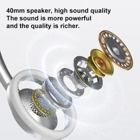 New Newest Recessed Design Professional Wireless Bluetooth Headsets Noise Reduction Bluetooth 6.0 HD Voice Call Latest