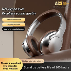 Goods Excellent Sound Quality Wireless Bluetooth Headsets Long Battery Life Time Music Play OEM Portable Headsets gift