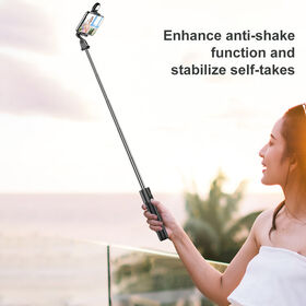 Goods Hot Selling Portable Handheld Selfie Sticks Bluetooth Connect Smart AI Face Recognization Accessories great