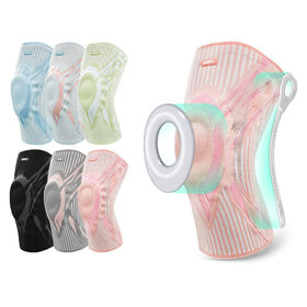 3D Nylon Spandex Elastic Knitted Compression Sports Knee Brace Support Knee Sleeve Volleyball Knee Pad