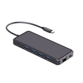 Laptop Docking Station Dual Monitor, USB C Docking Station 3 Monitors with 2 DisplayPort, HDMI, 100W PD, 4 USB3.2 gen1, SD/TF...
