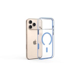 Magnetic Clear Cases with Camera Touch Button Shockproof Back Cover for iPhone 18 Pro/17 Pro, 18 Pro Max/17 Pro Max