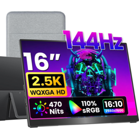 Portable touch monitor supports precise multi point touch operation, no driver needed Full featured USB C portable monitor