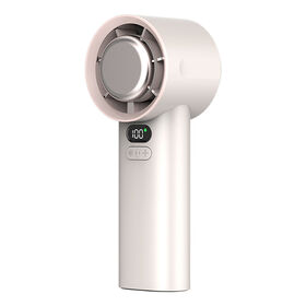 New Factory Wholesale 3600mAH Battery Capacity 5-gears High Speed Small Cooling Fan With LCD Display OEM great