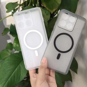 Goods New Arrival Hybrid Magnetic Protective Case Transparent Back Color Edge Powerful Magnetic Adsorption Slim Lightweight Ful...