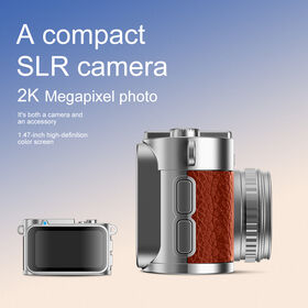 Wholesale 2K Children's Necklace Camera 1440P Mini Wearable Cam 1.47" IPS Screen 180mAh Battery 50Min Recording Multiple Filter...