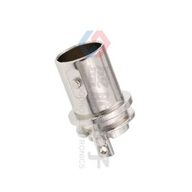 Factory sale 75ohm Nickel Plated Right Angle BNC Female Connector Through Hole Mount for PCB