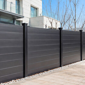 Wholesale Quick Delivery High Quality Aluminum Privacy Slats Fence for Backyard Home