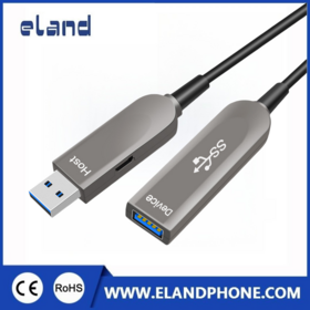 Professionelles Glasfaser-USB-3.1-Verlängerungskabel M/F 10Gbps AOC Sichere Verbindung für professionelle AV-Geräte