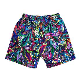 OEM Men's High Quality 100% Polyester Shorts Printed Board Men's Sports Shorts