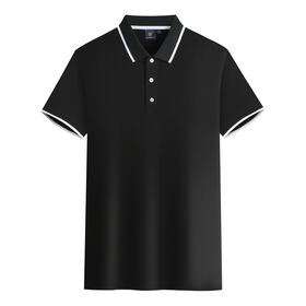 Eco-Friendly Custom Men's Short-Sleeved Polo Shirts, Sustainable Fashion