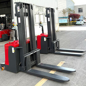 1.5/2 Tons Portable Semi-electric Pallet Stacker Electric Forklift