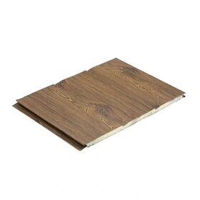 Insulated Exterior Aluminum Foam Sandwich Polyurethane Customized 16mm/20mm/25mm Metal Siding Wall Sandwich Panel