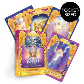Angel Answers Pocket Oracle Cards Deck Hay House And Illustrated Guidebook Wholesale B2B Sales Product New