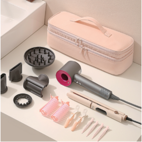 Portable Hair Dryer Storage Bag, Travel Blow Dryer Carrying Organizer Pouch