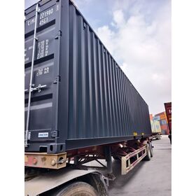 New 40ft High Cube ISO Shipping Container Sea Worthy Cargo Container with CSC Plate