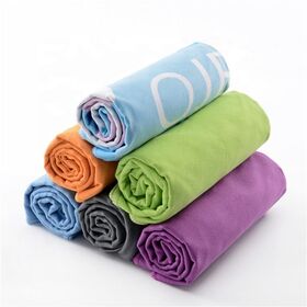 Customized Logo Microfiber Towel Sports Gym Cooling Quick Dry Outdoor Camping Running Hiking Travel Yoga Hand Towel
