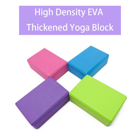 2026 Hot Selling Custom Logo Eco-Friendly High Density EVA Waterproof Recycled Foam Yoga Block for Customizable Yoga Practice