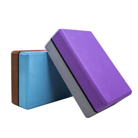 High Quality Eco-Friendly Foam Pilates Yoga Block Dense Density Brick with Custom Logo Print