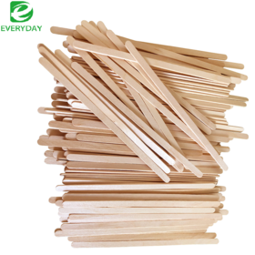 Premium Wooden Coffee Stirrers 7 Inch, Disposable Wood Sticks for Coffee Tea Beverage Chocolate Drinks