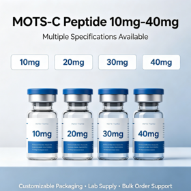 High quality bestseller 10-40mg -MOTS-c peptide bulk supply, 99% pure powder - 20-40mg*10vials -MOTS-c
