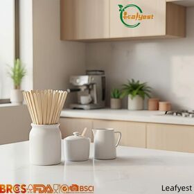 Palillos de Café Ecológicos de Madera Certificados FSC Sostenibles para Hogares y Restaurantes - Precio Directo de Fábrica
