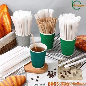 Revolvedores de Café Ecológicos de Madera Certificados FSC Sostenibles para Hogares y Restaurantes - Venta Directa de Fábrica en China