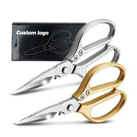 Stainless Steel Multi-function Kitchen Shears for Chicken Meat Fish