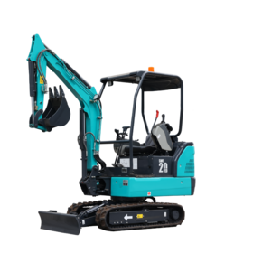SWE20FED 2 Ton Crawler Excavator Mini Hydraulic Digger with 0.035m3 Standard Bucket Capacity
