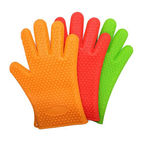 Heat-Resistant Silicone Oven Mitt