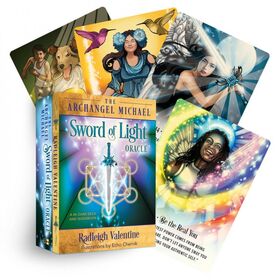 Archangel Michael Sword Of Light Oracle Cards Deck And Illustrated Guidebook Wholesale B2B Sales Product New