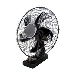 16 Inch AC DC Dual Use Wall Mount Fan 5 Blades Oscillating Solar Wall Fan For Home Farm Use -NEW3