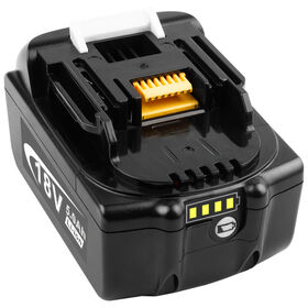 Batería de Repuesto de Litio Premium de 18V 5Ah Compatible con Makita LXT, Ajuste BL1815/BL1830/BL1840/BL1850/BL1860