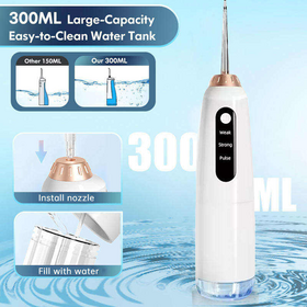 Dental Teeth Cleaning Machine Cordless Usb Rechargeable Clean Teeth Mini Jet Electronic Water Flosser