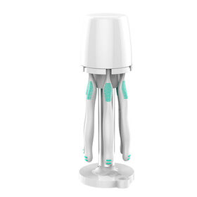 Recharge Timing UV Sterilizer Wall Mount Toothbrush Sanitizer Holder
