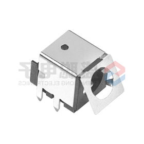6-Pin Male/Female DC Socket Jack 2.1*5.5mm Plug with Metal Shell 30V DC 1A for PCB Applications