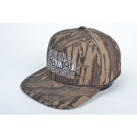 Gorra Snapback Camuflaje Corteza de Árbol al por Mayor con Bordado Personalizado Blanco, Visera Plana, Gorra de Béisbol Ajustable para Caza