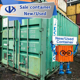 Cheap Used ISO 40ft High-cube Black Dry CIMIC Shipping Container with 67.4 Capacity for Sale at All Ports