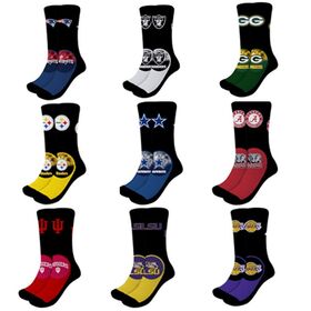 OEM Custom 3D Printing Antibacterial Sports Football Basketball Socks