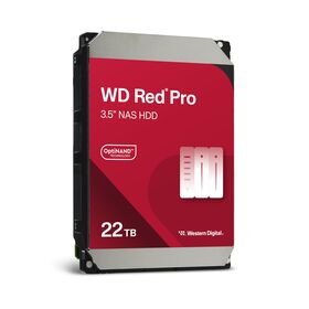 Western Digital 16TB, WD Red Pro, WD161KFGX, NAS Hard Drive, Internal Hard Drive HDD, 7200 RPM, SATA 6 Gb/s, SATA III, CMR, 512 MB