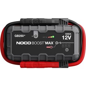Free Shipping NOCO Boost Max GB250: 5250A Ultrasafe Jump Starter 12V Lithium Battery Booster Pack, Portable Jump Box, Power Bank