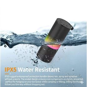 Enceinte Bluetooth d'extérieur étanche IPX5 avec lumières RVB, fabricant, service OEM/ODM
