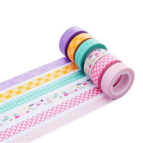 Personalized Blue Painters Custom Printed Masking Gold Foil Washi Tape with packaging