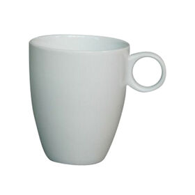 Hot sale white ceramic mug, OEM orders are welcome