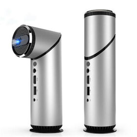 Nouveau projecteur numérique mini LED 1080P noir au design moderne