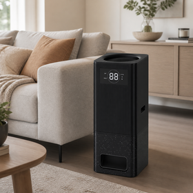 Large Room HEPA Air Purifier with CADR 500m3/h, PM2.5 Display, Auto Mode, Sleep Mode, Ionizer and 3 Fan Speeds